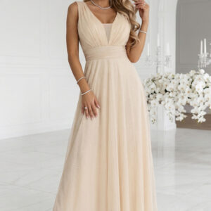 Lange jurk model 227073 Numoco