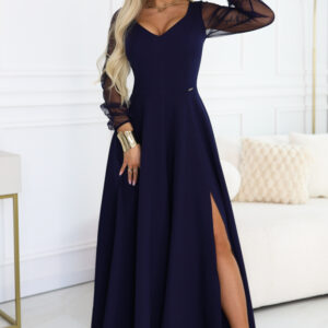 Lange jurk model 227099 Numoco