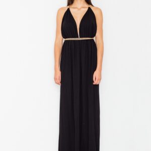 Lange jurk model 60701 Figl