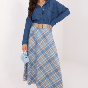 Lange rok model 226010 Italy Moda