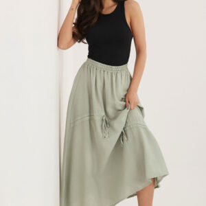 Lange rok model 226238 Italy Moda