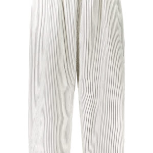 MAXMARA WOMEN'S WHITE TROUSERS