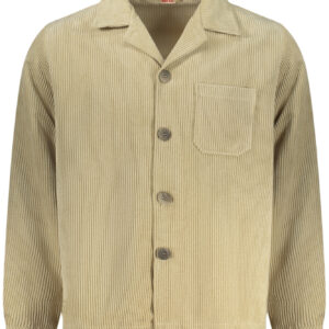 MEN'S BEIGE LONG-SLEEVED RIFLE SHIRT