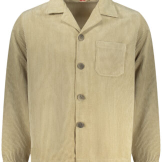 MEN'S BEIGE LONG-SLEEVED RIFLE SHIRT