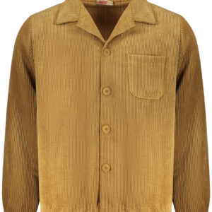 MEN'S BROWN LONG-SLEEVED RIFLE SHIRT