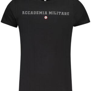 MILITARY ACADEMY BLACK MEN'S SHORT SLEEVE T-SHIRT