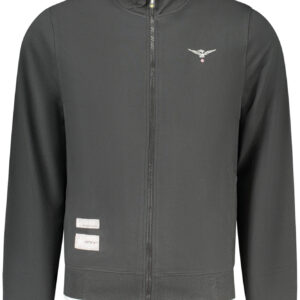 MILITARY ACADEMY MEN'S BLACK ZIP-UP SWEATSHIRT