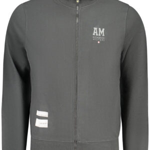 MILITARY ACADEMY MEN'S BLACK ZIP-UP SWEATSHIRT