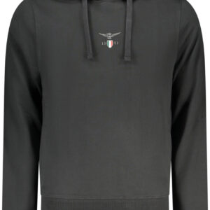 MILITARY ACADEMY MEN'S BLACK ZIP-UP SWEATSHIRT