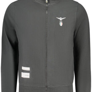 MILITARY ACADEMY MEN'S BLACK ZIP-UP SWEATSHIRT