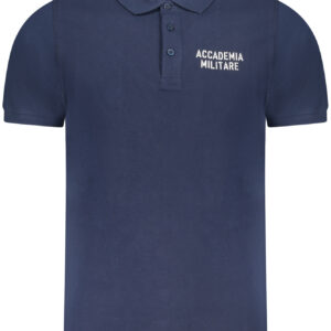 MILITARY ACADEMY MEN'S BLUE SHORT SLEEVE POLO