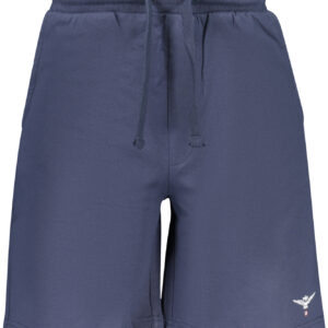 MILITARY ACADEMY MEN'S BLUE SHORT TRACKSUIT TROUSERS