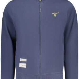 MILITARY ACADEMY MEN'S BLUE ZIP-UP SWEATSHIRT