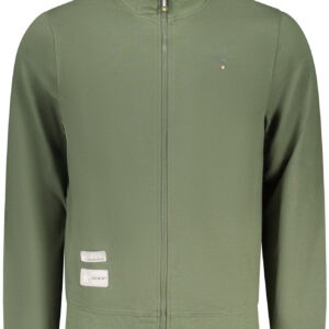 MILITARY ACADEMY MEN'S GREEN ZIP-UP SWEATSHIRT