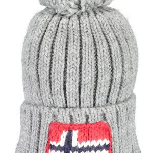 NAPAPIJRI GRAY MEN'S BEANIE