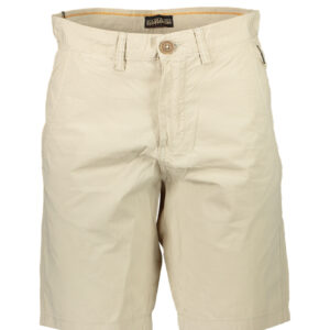 NAPAPIJRI MEN'S BEIGE BERMUDA PANTS