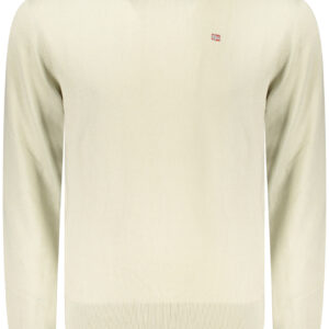 NAPAPIJRI MEN'S BEIGE SWEATER