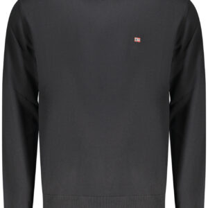 NAPAPIJRI MEN'S BLACK SWEATER