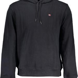 NAPAPIJRI MEN'S BLACK ZIP SWEATSHIRT