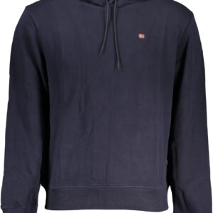 NAPAPIJRI MEN'S BLUE ZIP SWEATSHIRT