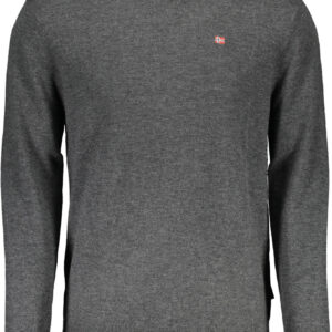 NAPAPIJRI MEN'S GRAY SWEATER
