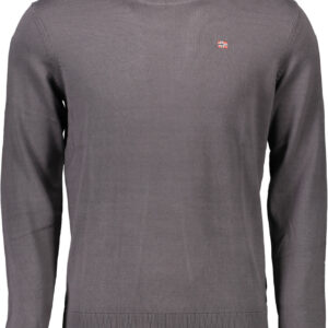 NAPAPIJRI MEN'S GRAY SWEATER