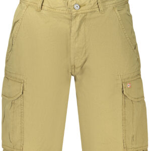 NAPAPIJRI MEN'S GREEN BERMUDA SHORTS