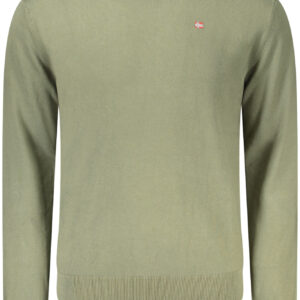 NAPAPIJRI MEN'S GREEN SWEATER