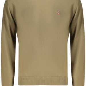NAPAPIJRI MEN'S GREEN SWEATER