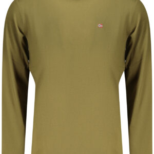 NAPAPIJRI MEN'S LONG-SLEEVED T-SHIRT GREEN