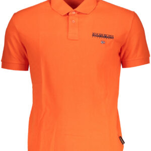 NAPAPIJRI MEN'S RED SHORT SLEEVED POLO SHIRT