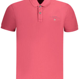 NAPAPIJRI MEN'S SHORT SLEEVE POLO SHIRT RED
