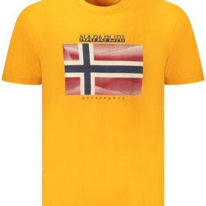 NAPAPIJRI MEN'S SHORT SLEEVE T-SHIRT ORANGE
