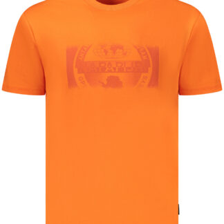 NAPAPIJRI MEN'S SHORT SLEEVE T-SHIRT ORANGE
