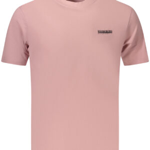 NAPAPIJRI MEN'S SHORT-SLEEVE T-SHIRT PINK