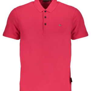 NAPAPIJRI MEN'S SHORT SLEEVED POLO SHIRT PINK