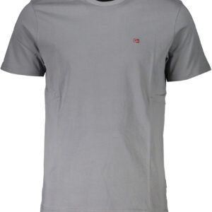 NAPAPIJRI MEN'S SHORT SLEEVED T-SHIRT GRAY