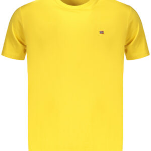 NAPAPIJRI MEN'S SHORT-SLEEVED T-SHIRT YELLOW