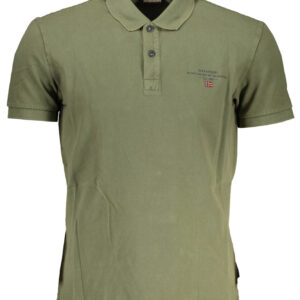 NAPAPIJRI POLO SHORT SLEEVES MEN GREEN