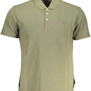 NAPAPIJRI POLO SHORT SLEEVES MEN GREEN