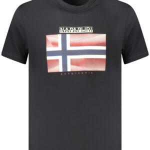 NAPAPIJRI SHORT SLEEVE T-SHIRT MEN BLACK