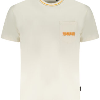 NAPAPIJRI SHORT SLEEVE T-SHIRT MEN WHITE