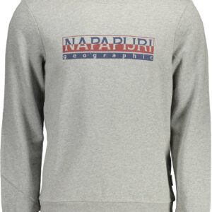 NAPAPIJRI SWEATSHIRT WITHOUT ZIP MAN GRAY