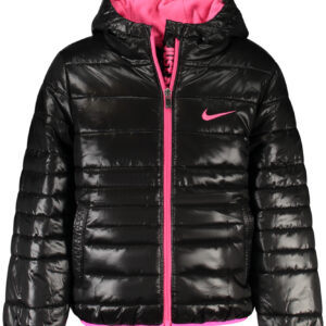 NIKE GIRLS' BLACK JACKET