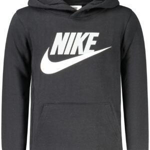 NIKE KIDS' BLACK ZIP-UP SWEATSHIRT