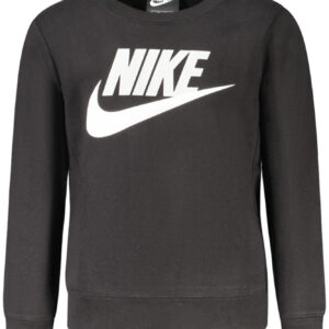 NIKE KIDS' BLACK ZIP-UP SWEATSHIRT