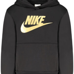 NIKE KIDS' BLACK ZIP-UP SWEATSHIRT