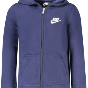 NIKE KIDS' BLUE ZIP-UP SWEATSHIRT