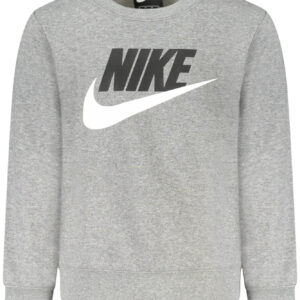 NIKE KIDS' GRAY ZIP-UP SWEATSHIRT