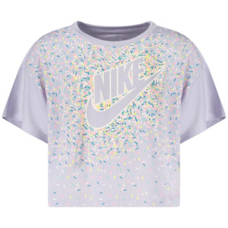 NIKE KIDS' PURPLE SHORT-SLEEVE T-SHIRT